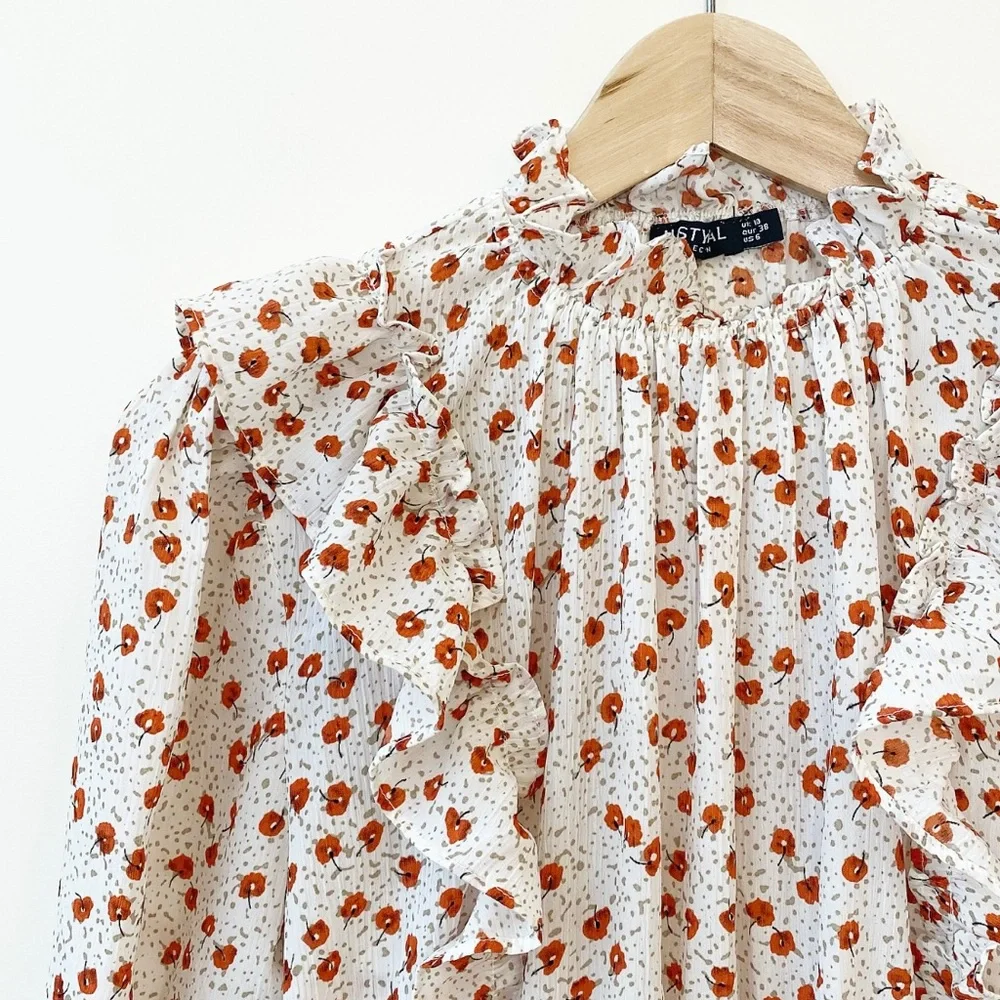 Nasty Gal Steal the Grow White Floral Mini Dress - Picture 4 of 10